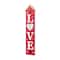 Glitzhome® 42" Valentine's Wooden "LOVE" House-shaped Porch Décor